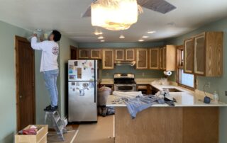 painted cabinets