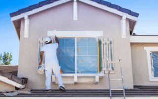 how to paint exterior window trim